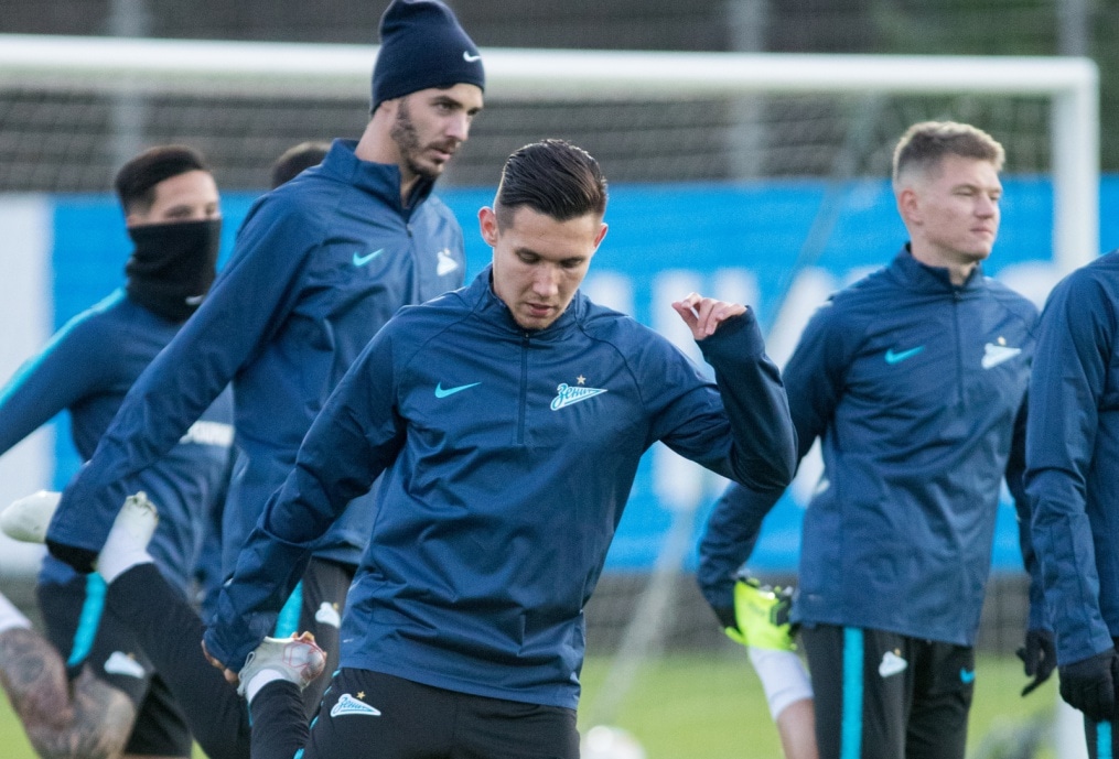 Открытая тренировка «Зенита» перед матчем с «Бордо»