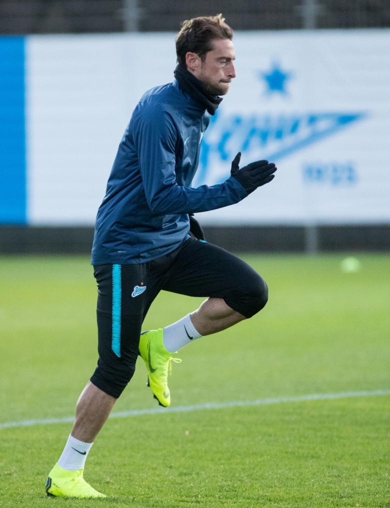 Открытая тренировка «Зенита» перед матчем с «Бордо»