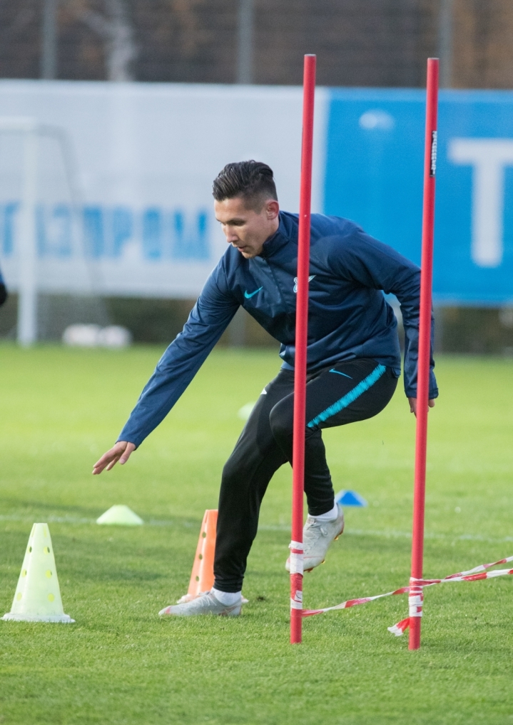 Открытая тренировка «Зенита» перед матчем с «Бордо»