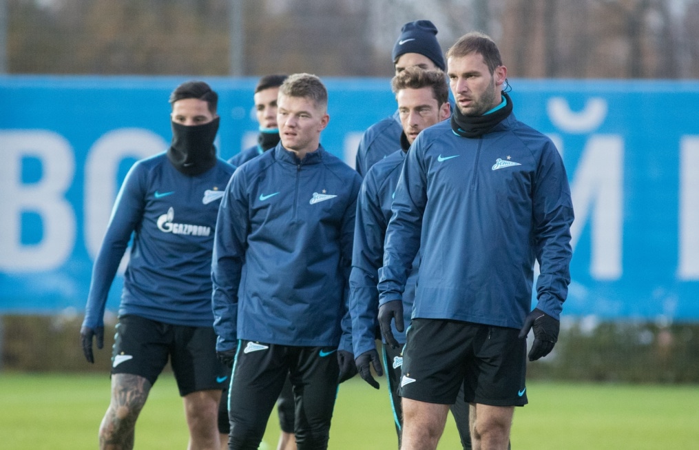 Открытая тренировка «Зенита» перед матчем с «Бордо»