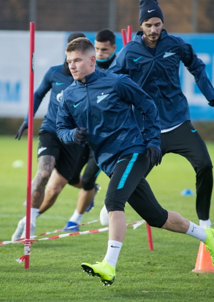 Открытая тренировка «Зенита» перед матчем с «Бордо»