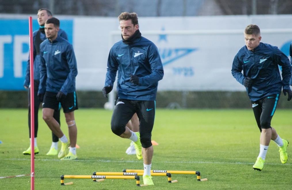 Открытая тренировка «Зенита» перед матчем с «Бордо»