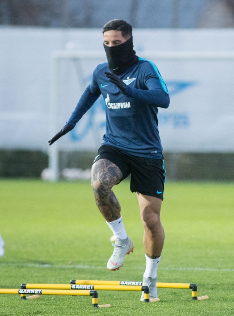 Открытая тренировка «Зенита» перед матчем с «Бордо»