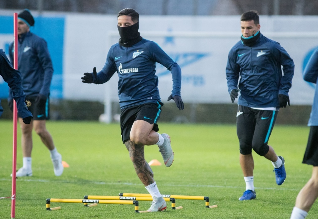 Открытая тренировка «Зенита» перед матчем с «Бордо»