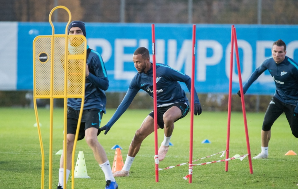 Открытая тренировка «Зенита» перед матчем с «Бордо»