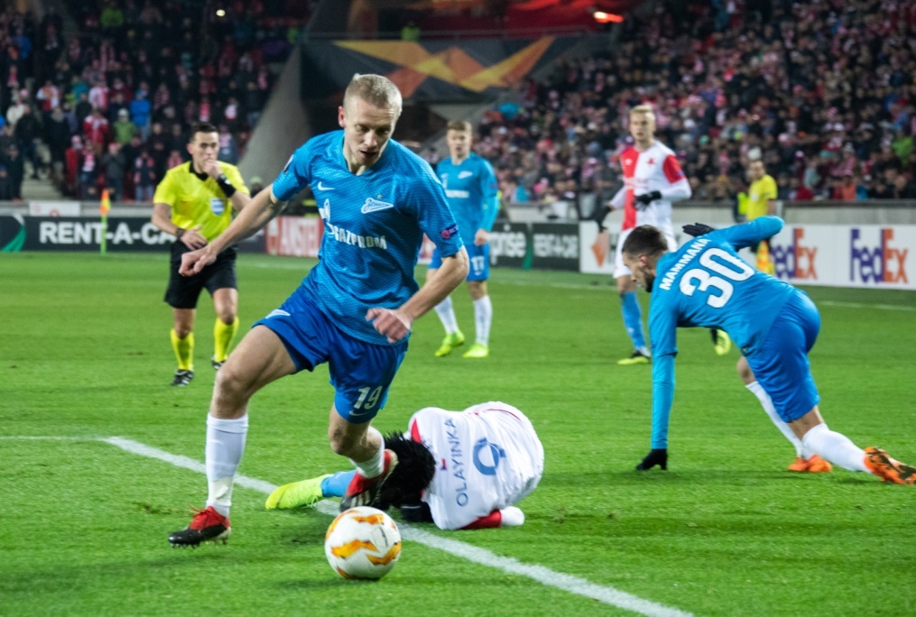 Лига Европы УЕФА 2018/19, «Славия» — «Зенит»