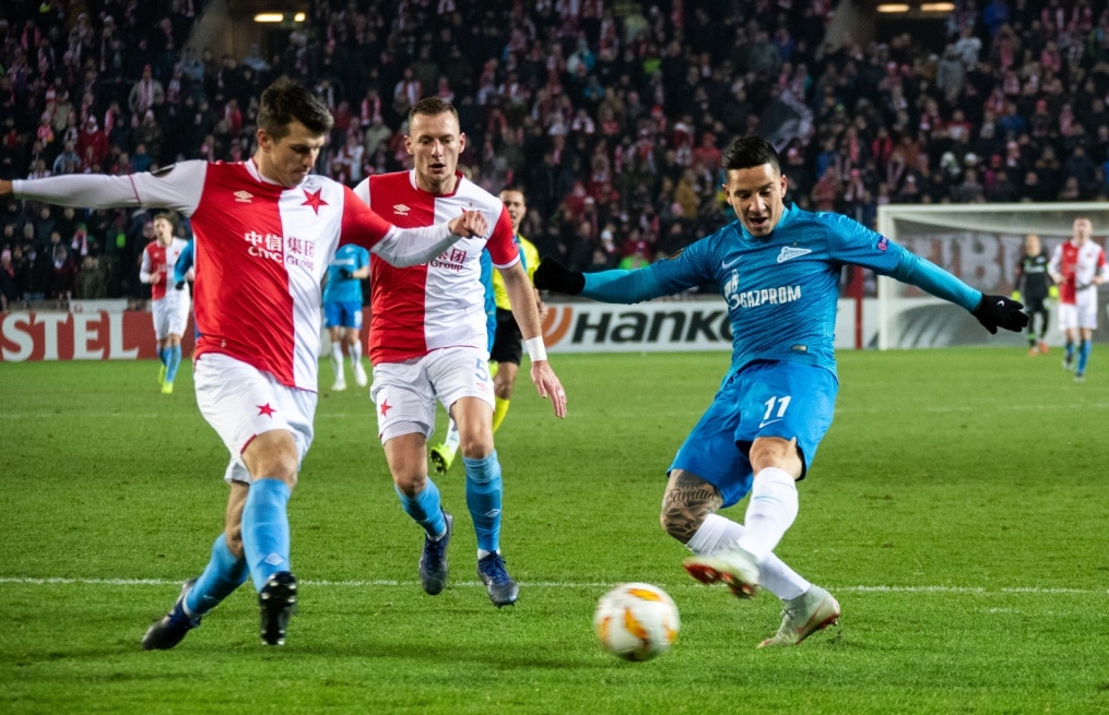 Лига Европы УЕФА 2018/19, «Славия» — «Зенит»