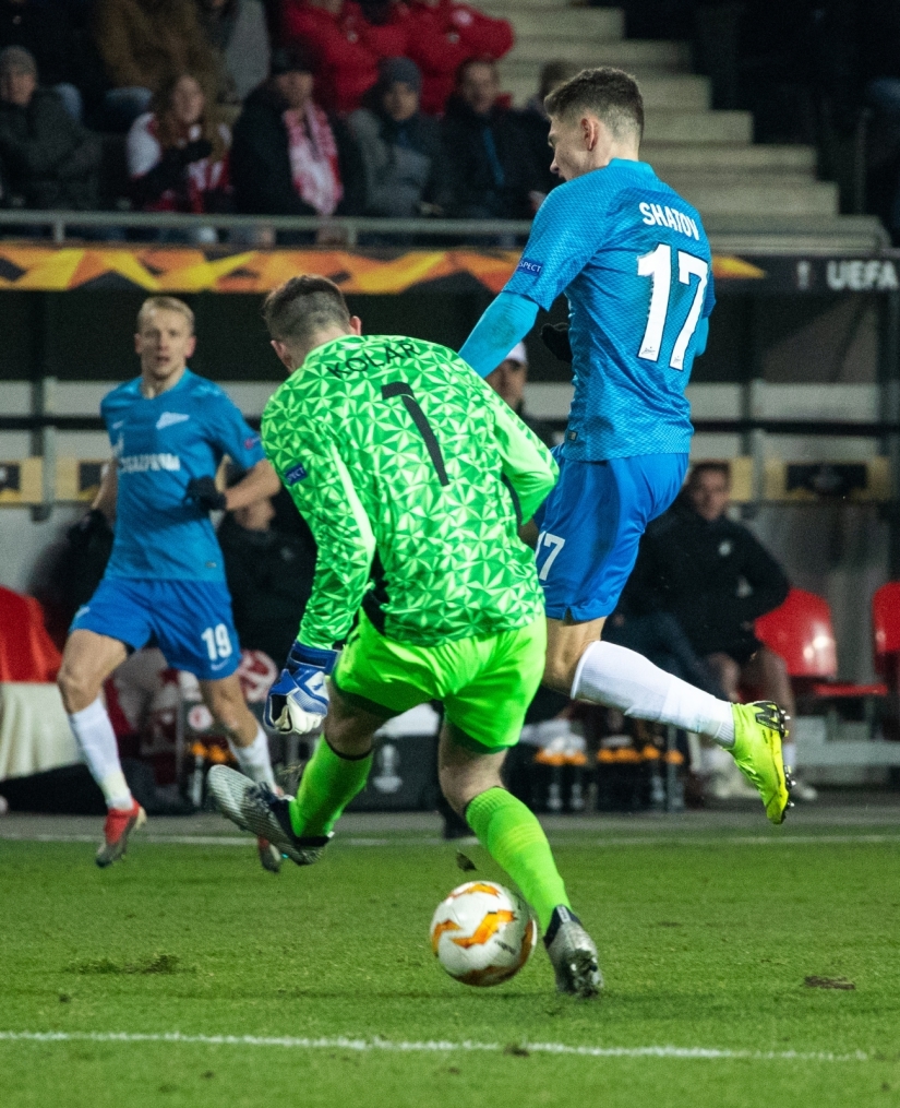 Лига Европы УЕФА 2018/19, «Славия» — «Зенит»