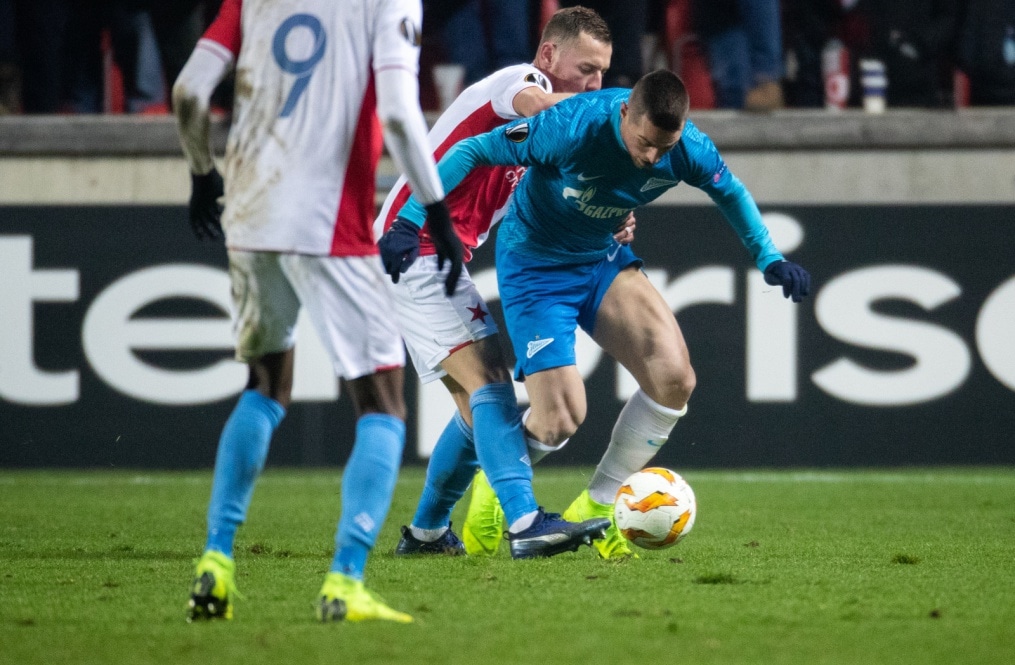 Лига Европы УЕФА 2018/19, «Славия» — «Зенит»