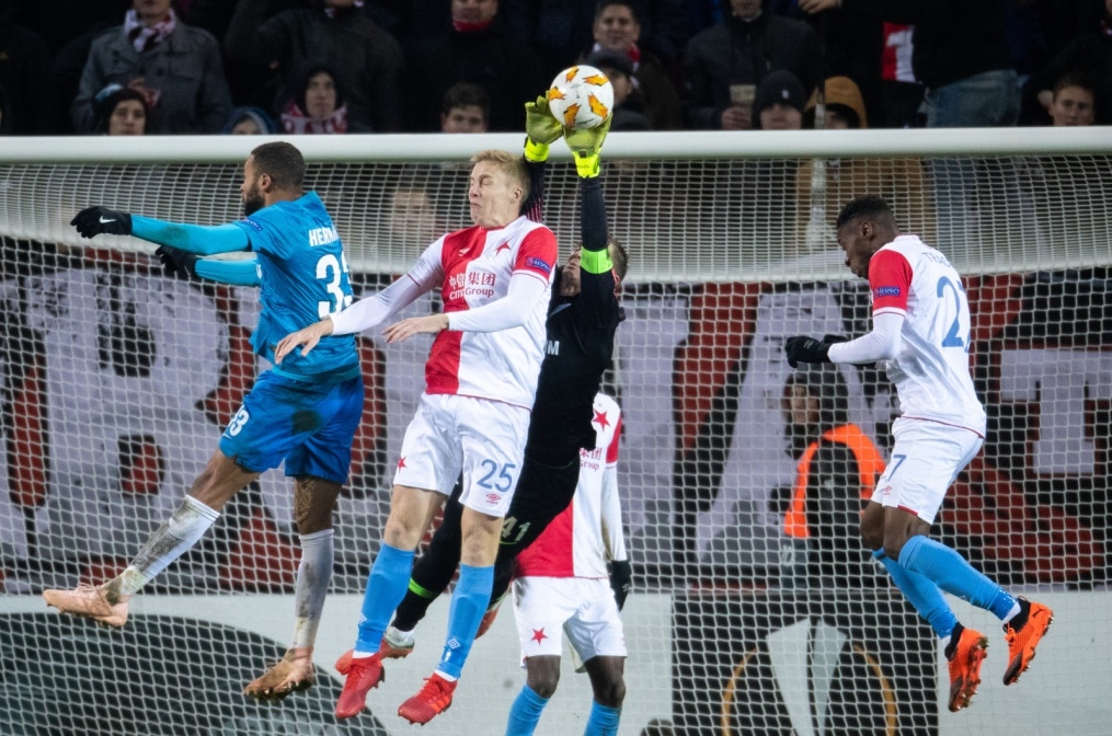 Лига Европы УЕФА 2018/19, «Славия» — «Зенит»