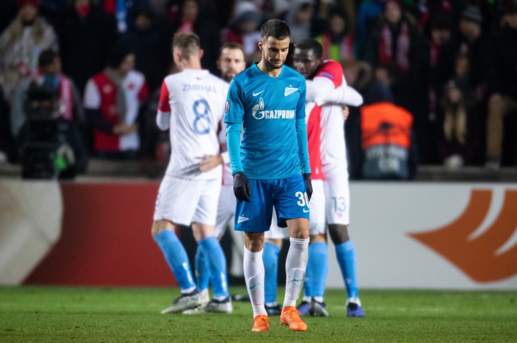 Лига Европы УЕФА 2018/19, «Славия» — «Зенит»