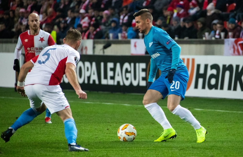 Лига Европы УЕФА 2018/19, «Славия» — «Зенит»