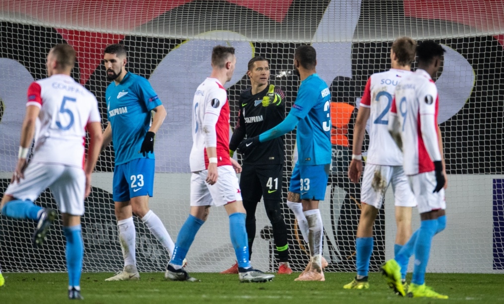 Лига Европы УЕФА 2018/19, «Славия» — «Зенит»