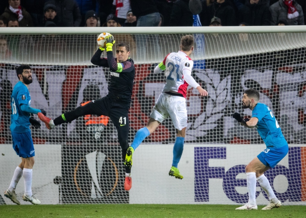 Лига Европы УЕФА 2018/19, «Славия» — «Зенит»