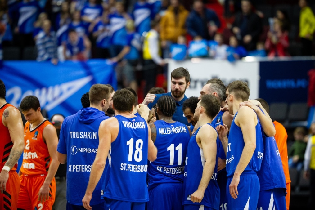 Еврокубок 2018/2019, «Зенит» — «Цедевита»