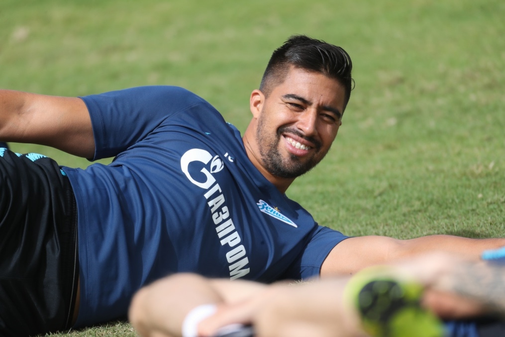 «Газпром»-тренировочные сборы в Катаре: 18 января, утренняя тренировка