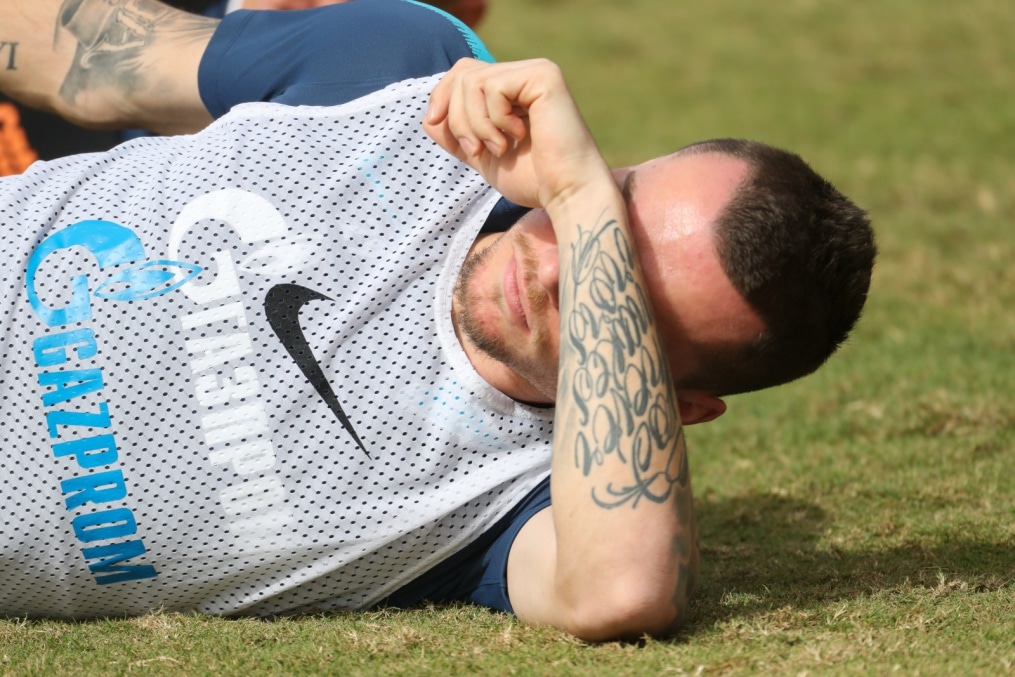 «Газпром»-тренировочные сборы в Катаре: 18 января, утренняя тренировка