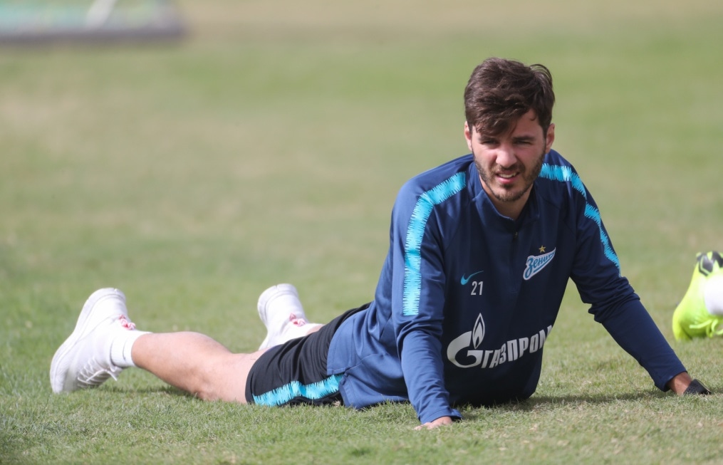 «Газпром»-тренировочные сборы в Катаре: 18 января, утренняя тренировка