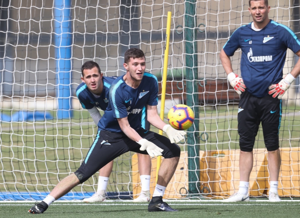 «Газпром»-тренировочные сборы в Катаре: 18 января, утренняя тренировка