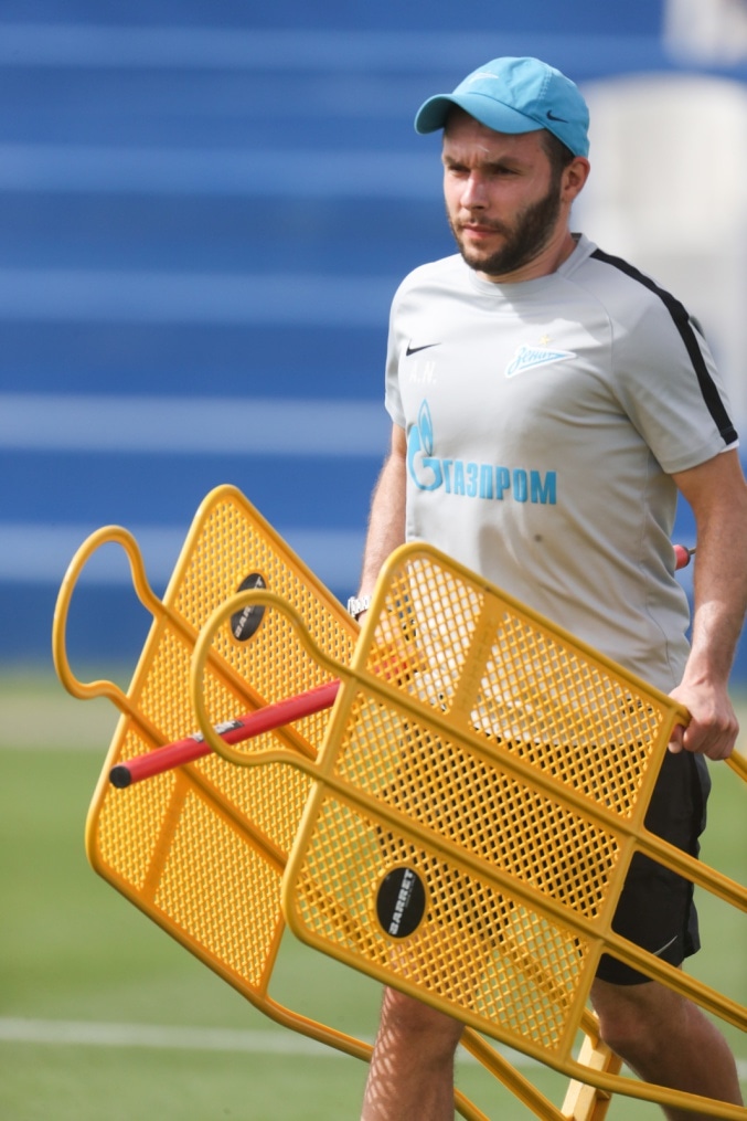 «Газпром»-тренировочные сборы в Катаре: 18 января, утренняя тренировка