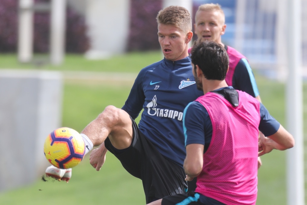 «Газпром»-тренировочные сборы в Катаре: 18 января, утренняя тренировка