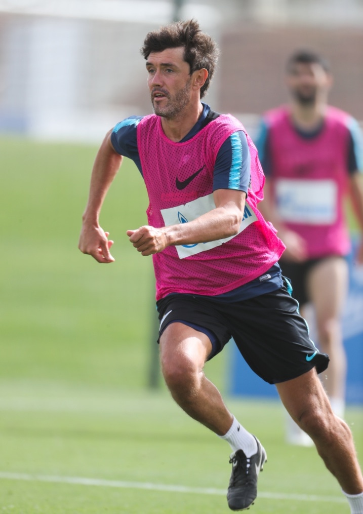 «Газпром»-тренировочные сборы в Катаре: 18 января, утренняя тренировка