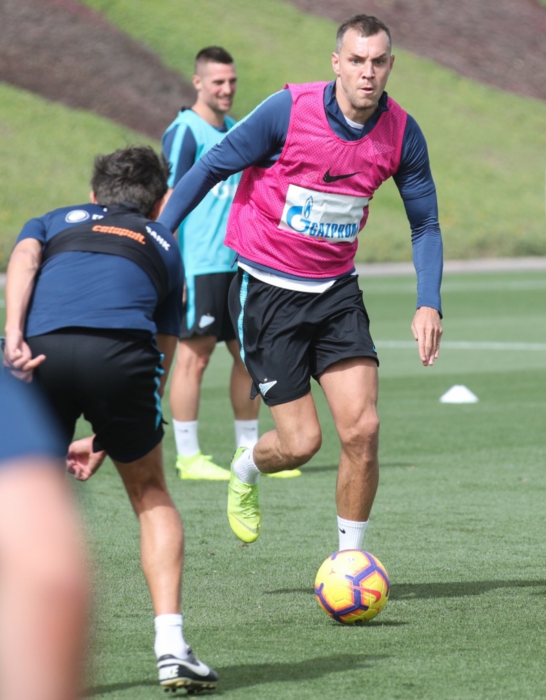 «Газпром»-тренировочные сборы в Катаре: 18 января, утренняя тренировка