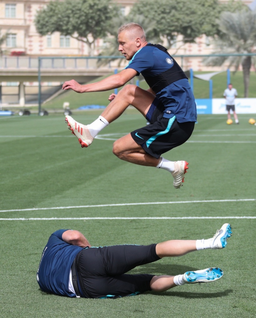 «Газпром»-тренировочные сборы в Катаре: 18 января, утренняя тренировка