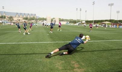 «Газпром»-тренировочные сборы в Катаре: 18 января, утренняя тренировка