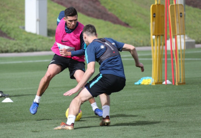 «Газпром»-тренировочные сборы в Катаре: 18 января, утренняя тренировка