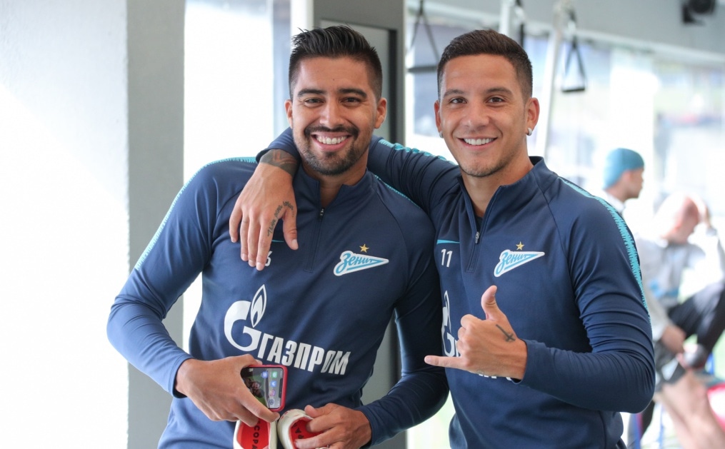 «Газпром»-тренировочные сборы в Катаре: 19 января, утренняя тренировка