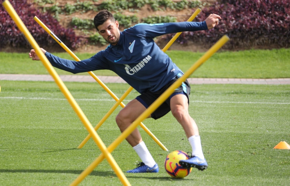 «Газпром»-тренировочные сборы в Катаре: 19 января, утренняя тренировка