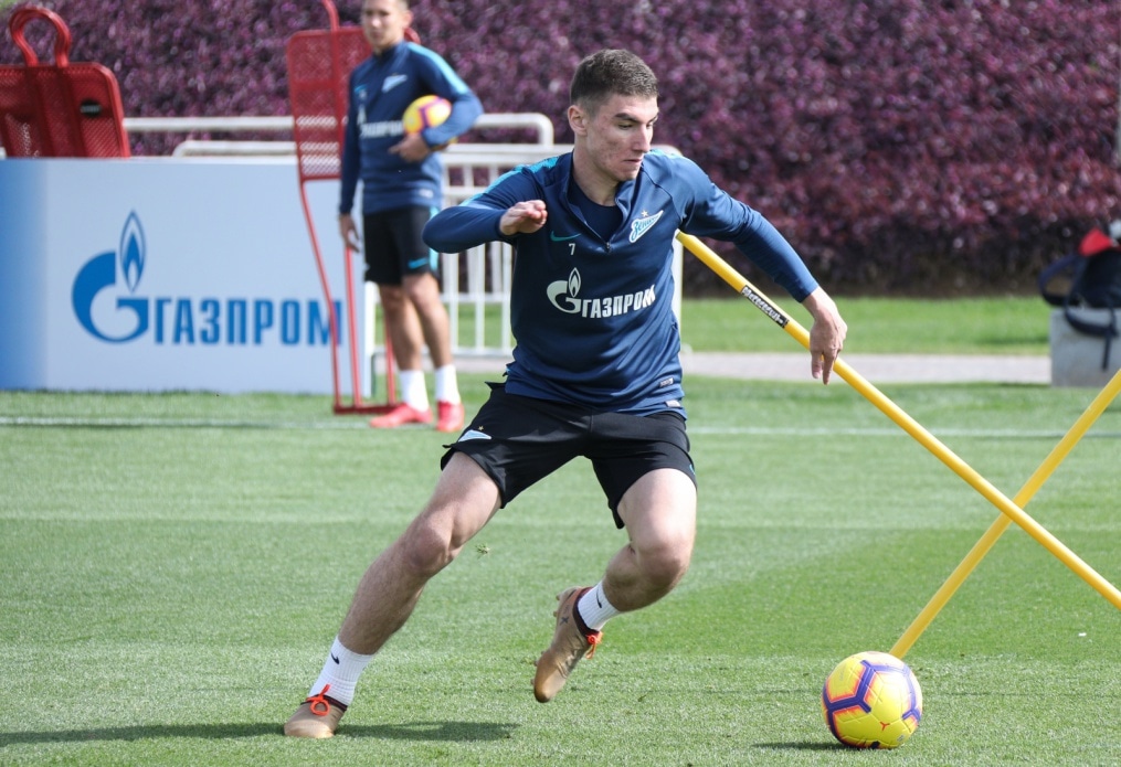 «Газпром»-тренировочные сборы в Катаре: 19 января, утренняя тренировка