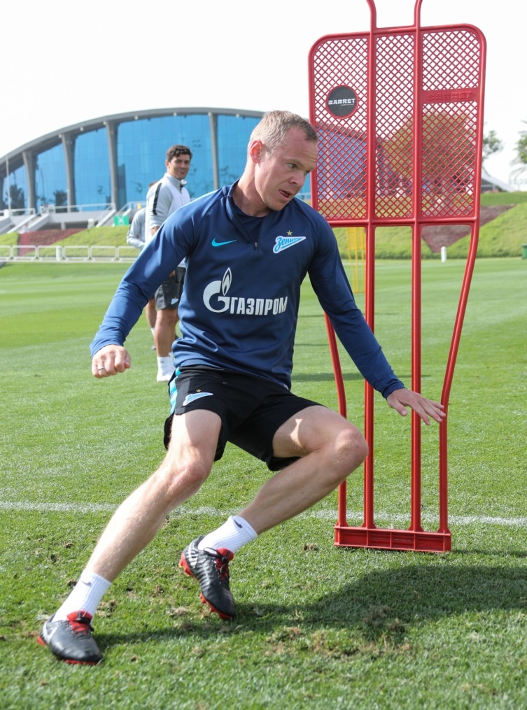 «Газпром»-тренировочные сборы в Катаре: 19 января, утренняя тренировка