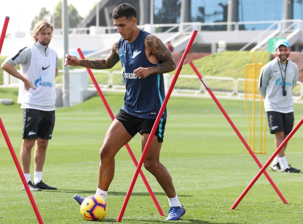 «Газпром»-тренировочные сборы в Катаре: 19 января, утренняя тренировка