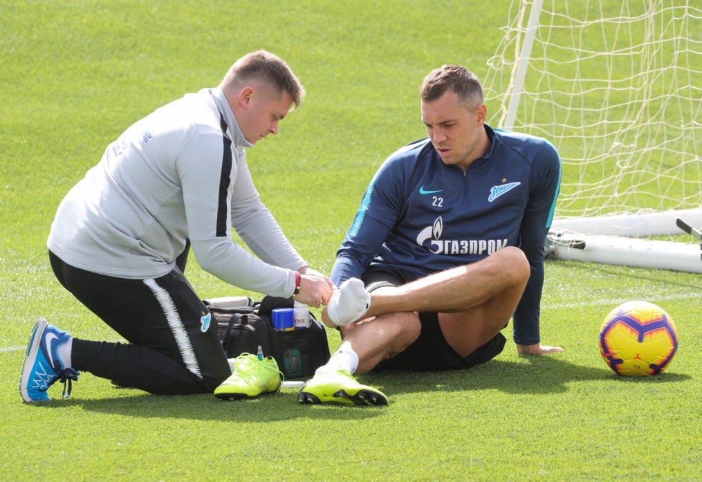 «Газпром»-тренировочные сборы в Катаре: 19 января, утренняя тренировка