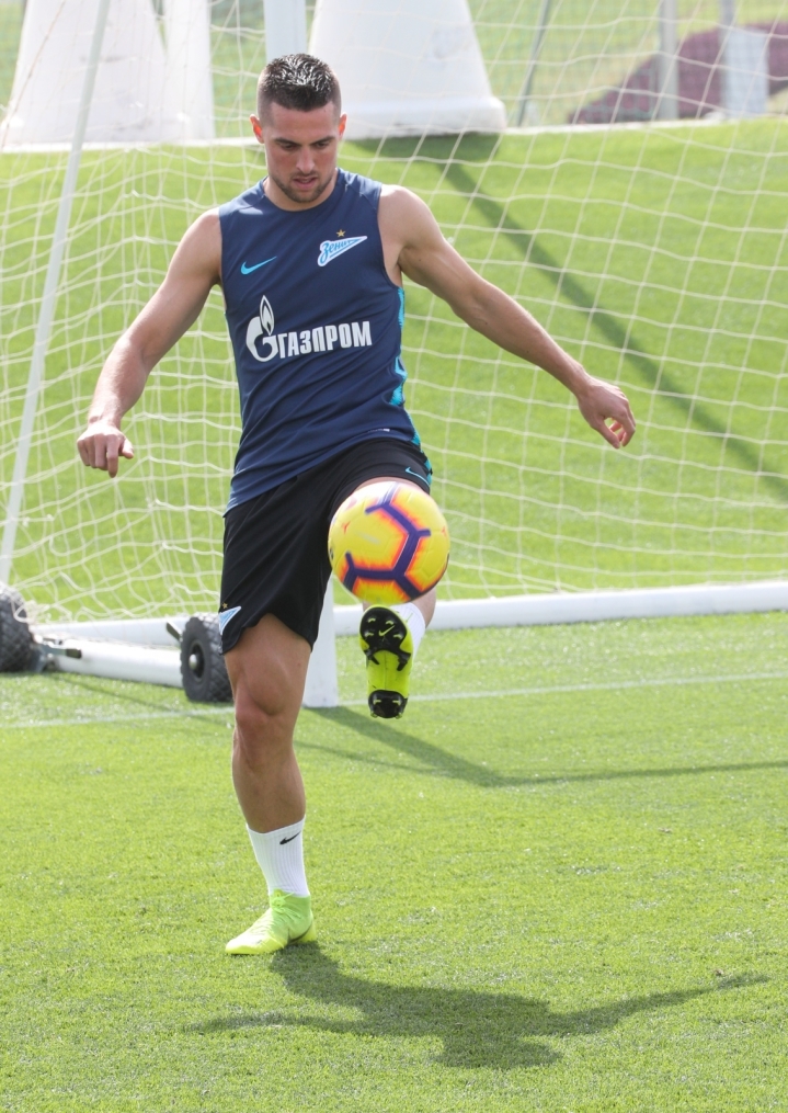 «Газпром»-тренировочные сборы в Катаре: 19 января, утренняя тренировка