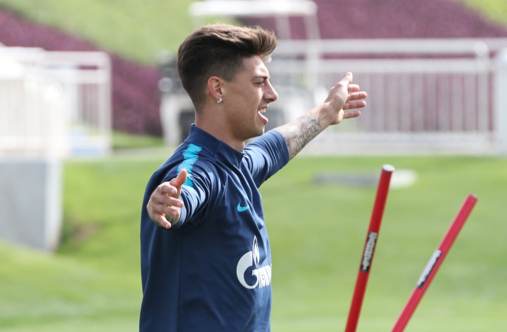 «Газпром»-тренировочные сборы в Катаре: 19 января, утренняя тренировка