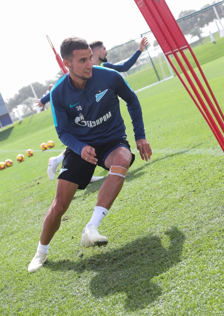 «Газпром»-тренировочные сборы в Катаре: 19 января, утренняя тренировка