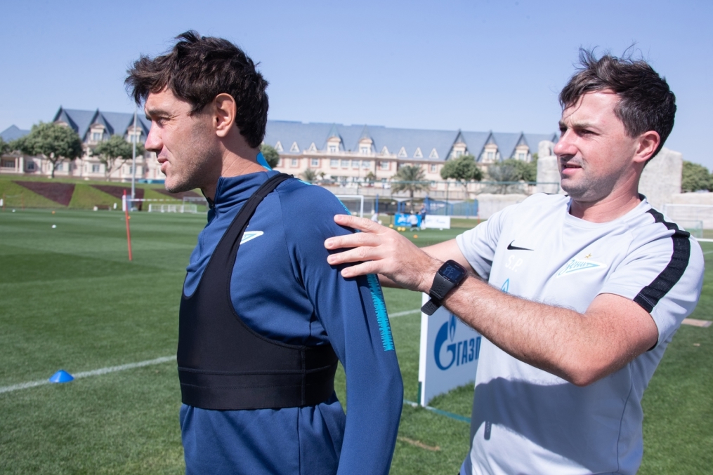 «Газпром»-тренировочные сборы в Катаре: 21 января, утренняя тренировка