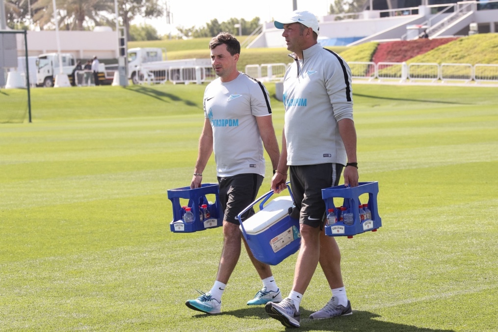 «Газпром»-тренировочные сборы в Катаре: 21 января, утренняя тренировка