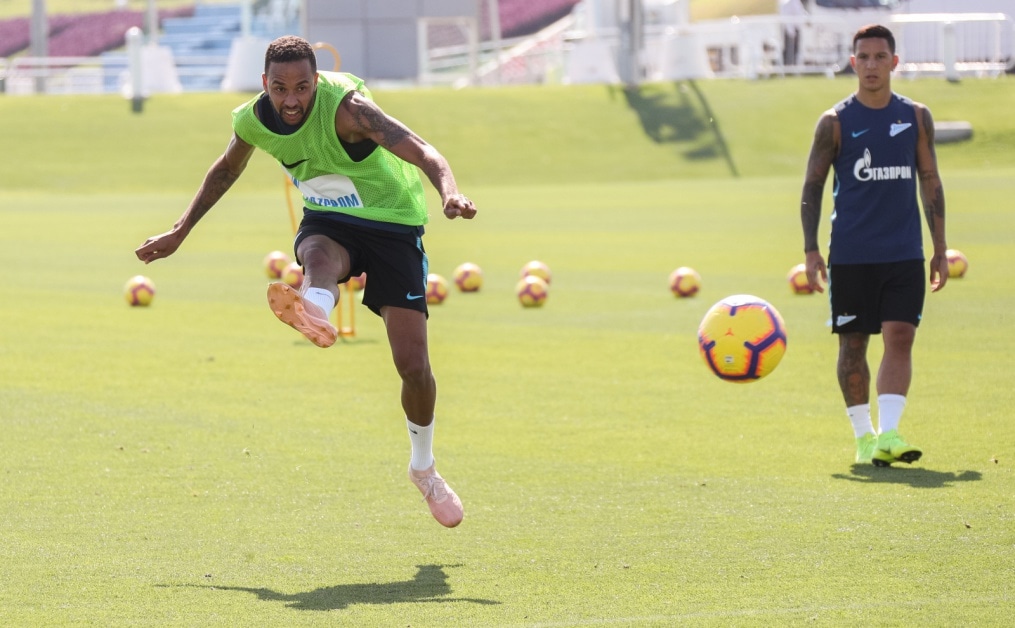 «Газпром»-тренировочные сборы в Катаре: 21 января, утренняя тренировка