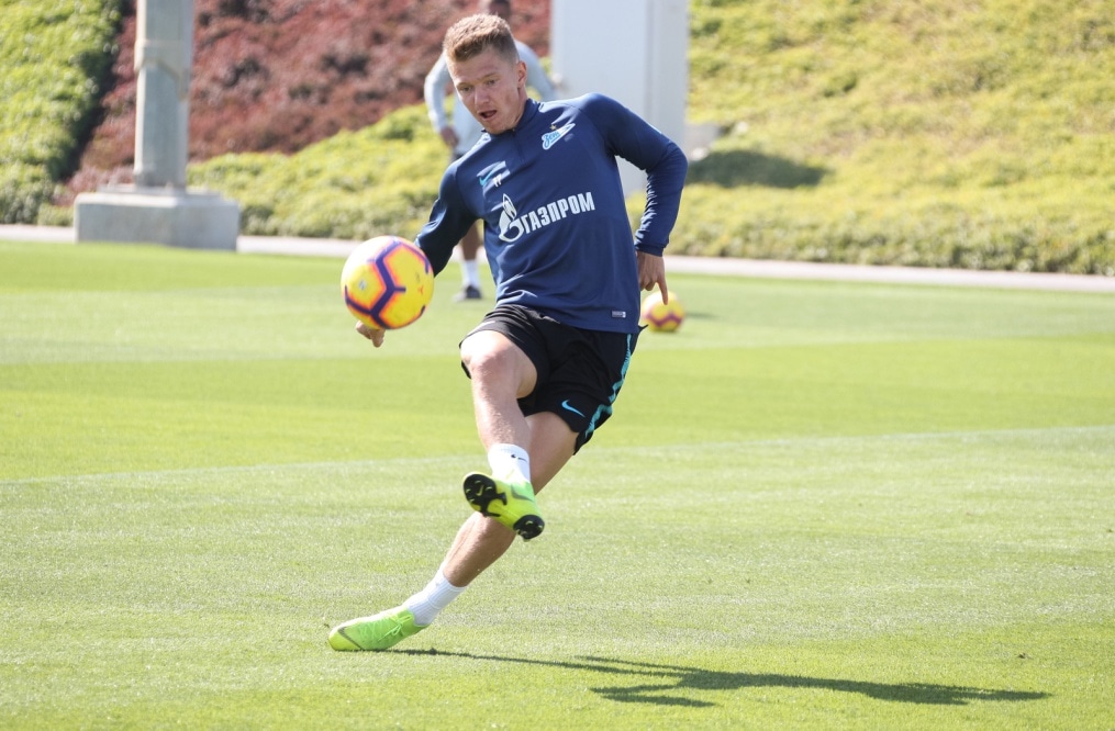 «Газпром»-тренировочные сборы в Катаре: 21 января, утренняя тренировка