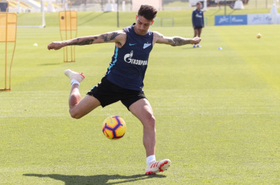 «Газпром»-тренировочные сборы в Катаре: 21 января, утренняя тренировка