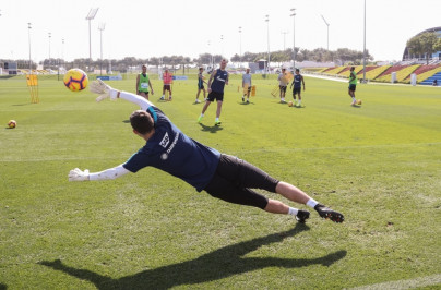 «Газпром»-тренировочные сборы в Катаре: 21 января, утренняя тренировка