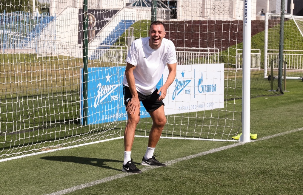 «Газпром»-тренировочные сборы в Катаре: 21 января, утренняя тренировка