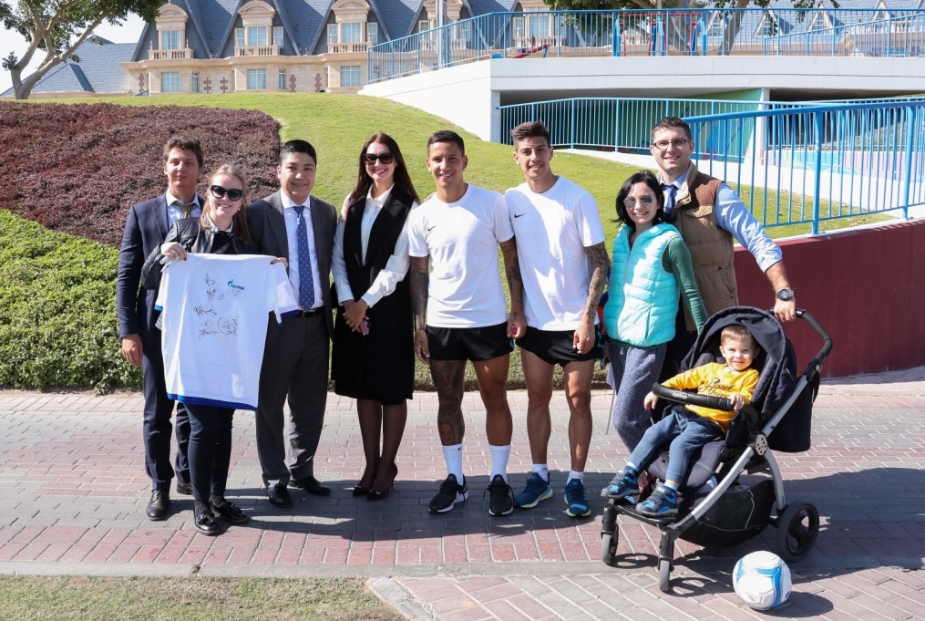 «Газпром»-тренировочные сборы в Катаре: 21 января, утренняя тренировка