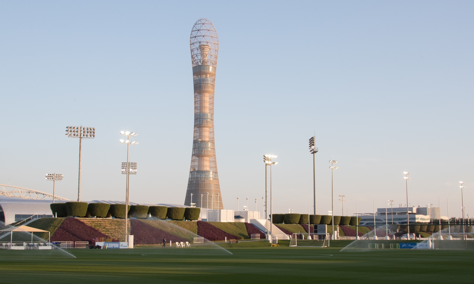 «Газпром»-тренировочные сборы в Катаре: 21 января, вечерняя тренировка