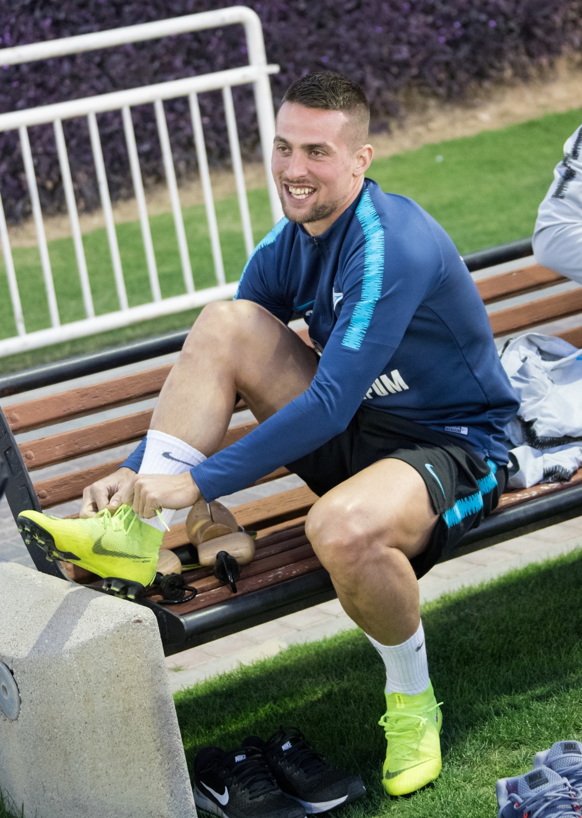 «Газпром»-тренировочные сборы в Катаре: 21 января, вечерняя тренировка