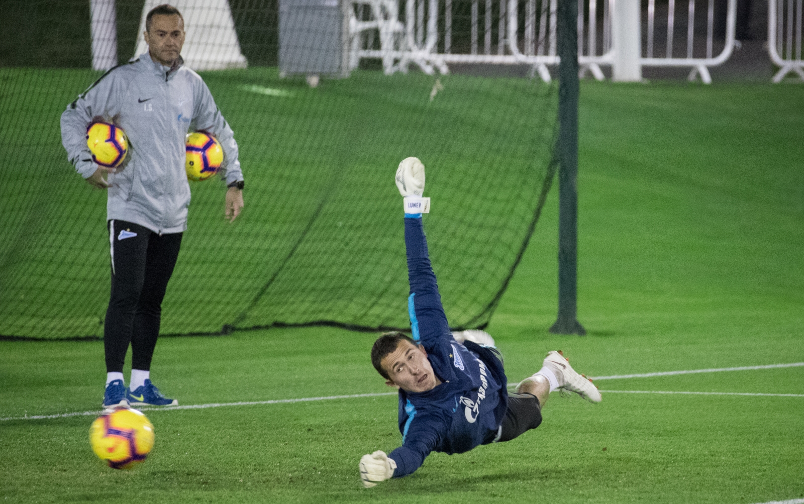 «Газпром»-тренировочные сборы в Катаре: 21 января, вечерняя тренировка